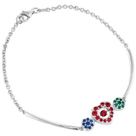 Glimmering Gemstones Kindhearted Bracelet